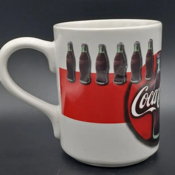 Vintage Coca-Cola Cup, Coke, Coffee Cup, 1997 Dinnerware, Mug, Gibson Houseware - Picture 3 of 8